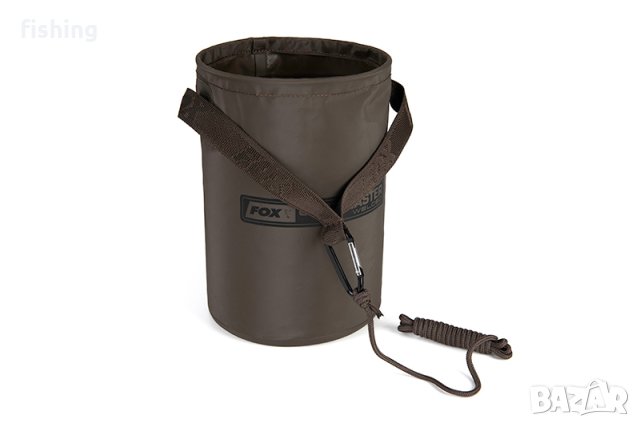 Сгъваема кофа Fox Carpmaster Water Bucket, снимка 1 - Екипировка - 41388794