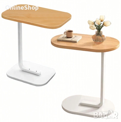 Модерна холна маса VarioShop®, С-образна с метална рамка и ПДЧ плот, снимка 9 - Маси - 53378207