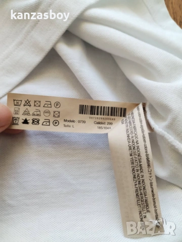 massimo dutti - страхотна мъжка тениска КАТО НОВА L, снимка 7 - Тениски - 53773555