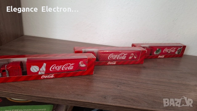 Колекционерски Coca-Cola коледни камиончета – нови, комплект, снимка 4 - Коли, камиони, мотори, писти - 53040526