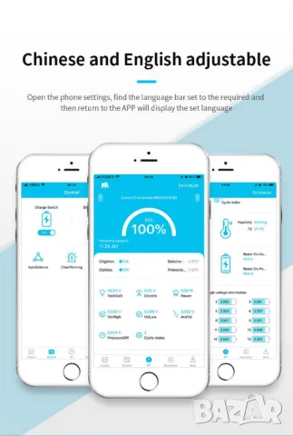 Батерия за фотоволтаична система 45-57.4 волта 5000Ач/ 5Кв соларна батерия GROWATT , снимка 2 - Друга електроника - 49746723