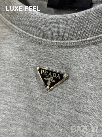 Prada 🔹Мъжка Черна Тениска , снимка 2 - Тениски - 53699460