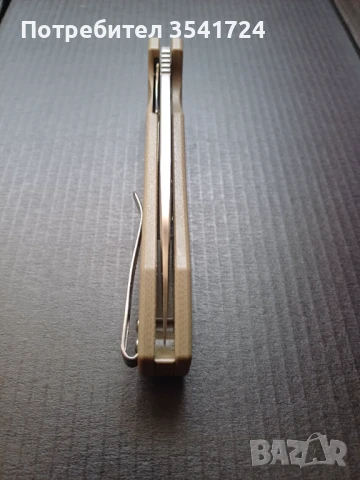 Нож Trivisa със стомана 14C28N, микарта и керамични лагери, снимка 10 - Ножове - 46976922