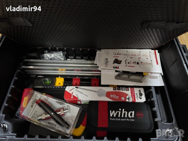 Wiha Competence XXL II (115 части) Като Нов, снимка 7 - Куфари с инструменти - 53561705