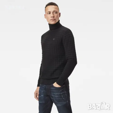 G-Star Core Table Sweater - Оригинален мъжки пуловер размер S, снимка 2 - Пуловери - 48396689