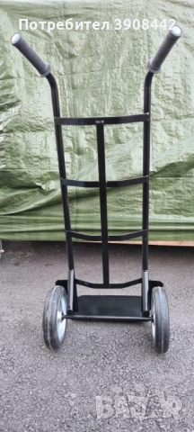 Ръчна транспортна количка с бандажни колела, снимка 4 - Други инструменти - 53802783