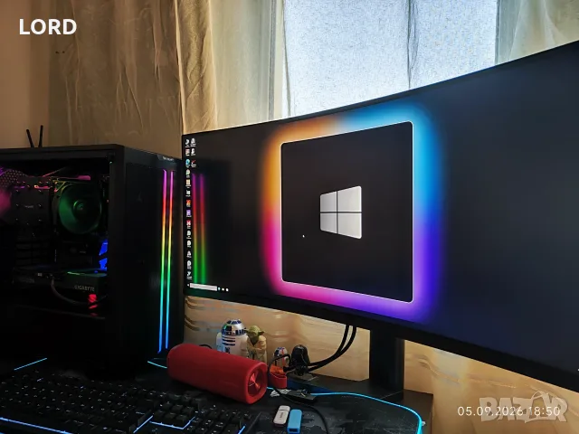 Геймърски i9 9900K, RX 6600 8GB, RAM 16GB DDR4 3600, SSD 512GB NVME, HDD 1TB, снимка 5 - Геймърски - 55252172