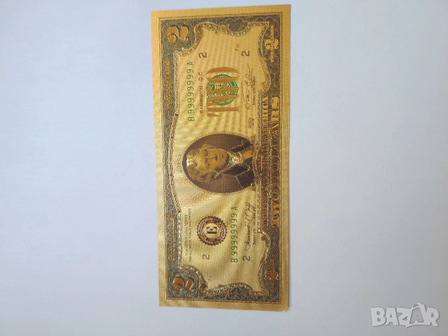 1 позлатен долар, снимка 3 - Нумизматика и бонистика - 20717297