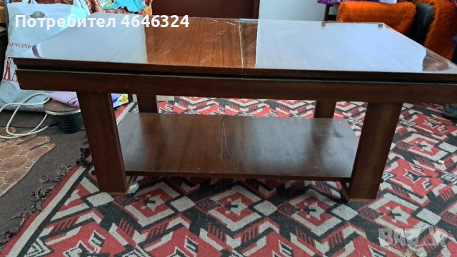 Ниска маса за хол разтегателна