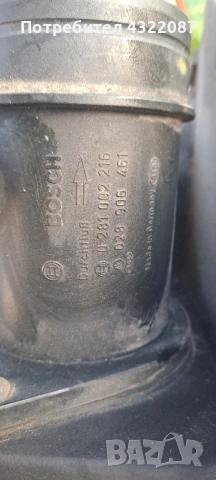  Дебитомер от Volkswagen Passat / Пасат 1.9 TDI 110 к.с. 2000г. , снимка 3 - Части - 53385069