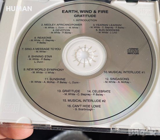 Earth,Wind & Fire, снимка 3 - CD дискове - 41887208