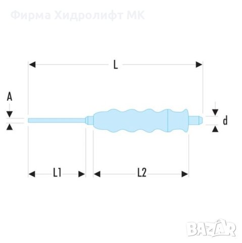 FACOM 247.G6 Избивач 5.9мм, снимка 2 - Други инструменти - 41393902