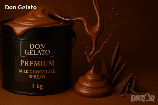 Млечен течен шоколад Don Gelato Prеmium – 1 кг, снимка 6 - Други - 51268360