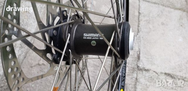 DH капли Mavic EX729 с главини Saint и дискове Saint 203мм, снимка 6 - Части за велосипеди - 34029005