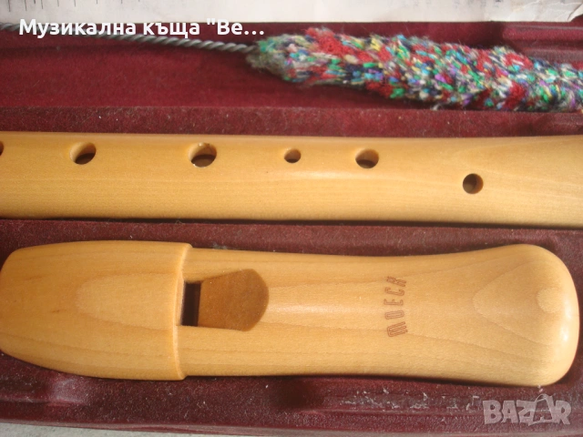 Флейта Moeck с кутия и шомпол , снимка 3 - Духови инструменти - 53861851