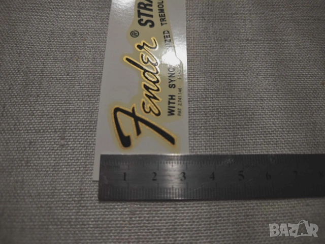 Ваденки Fender Stratocaster 1968/71 (CBS 70's) Custom Shop, снимка 6 - Китари - 53639295