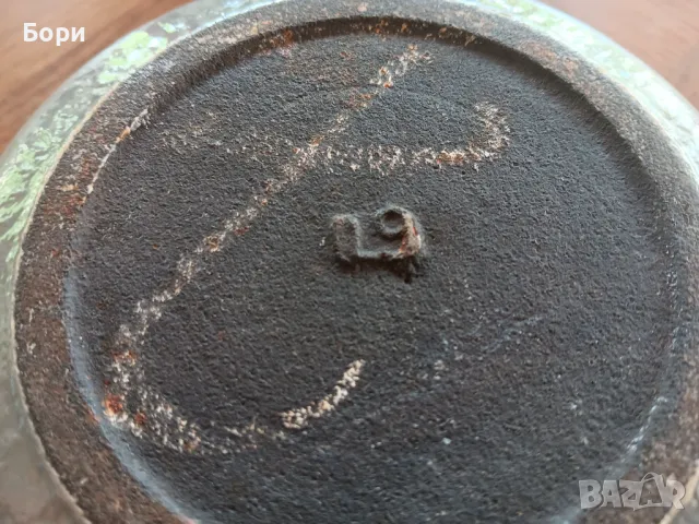 Чугунена тенджера 1912г българска, снимка 6 - Съдове за готвене - 50156535