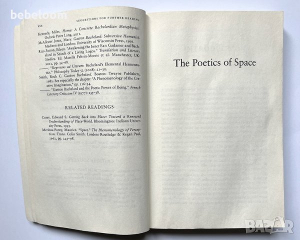 The Poetics of Space by Gaston Bachelard, Penguin Classics, снимка 4 - Специализирана литература - 41589016