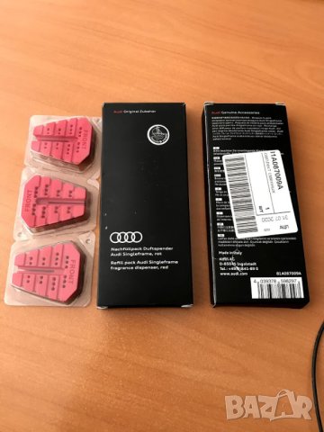 Оригинален ароматизатор от Audi Ауди, снимка 10 - Аксесоари и консумативи - 41393764