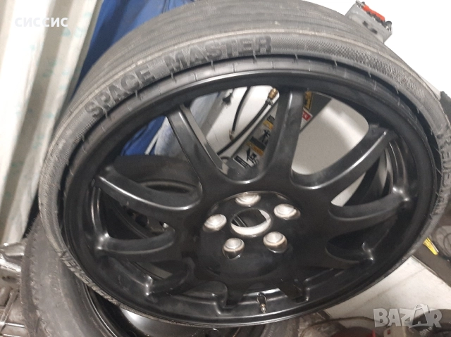 Сгъваема резервна гума патерица 15, 16, 17, 18, 19 и 20цола 5x112 за мерцедес, ауди и др., снимка 6 - Гуми и джанти - 13535152
