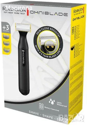 Хибриден тример за брада и тяло Remington Omniblade / 3 гребена, снимка 4 - Тримери - 49790180