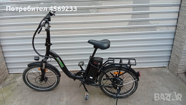 сгъваем електрически велосипед