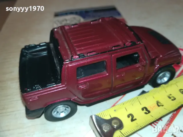 HUMMER METAL CAR 0410241750, снимка 4 - Колекции - 47463954