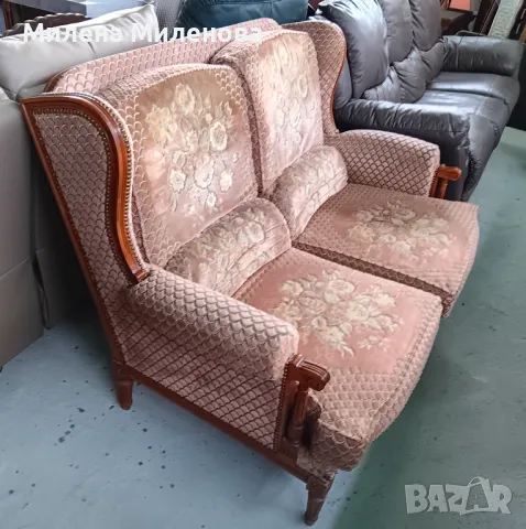 Холна гарнитура - диван двойка и две кресла , снимка 5 - Дивани и мека мебел - 50251097