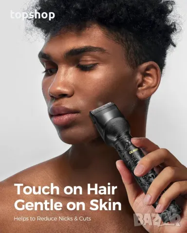 GLAKER Безжичен акумулаторен тример за мъже 6 в 1, (черен) ; (златен), снимка 7 - Машинки за подстригване - 50355273