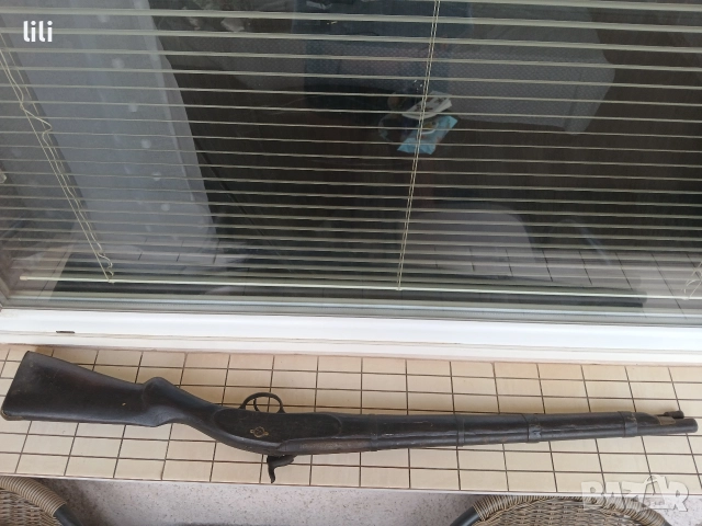 пушка и пищов от 19 век за механа и възтановки , снимка 3 - Антикварни и старинни предмети - 51639514