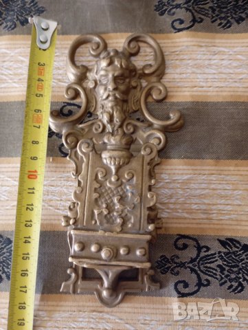 Бароков кибритник,поставка за кибрит, снимка 2 - Антикварни и старинни предмети - 50934059