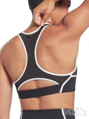 REEBOK Спортен сутиен Lux Racer Colorblocked Padded H51697, снимка 5 - Корсети, бюстиета, топове - 40447815