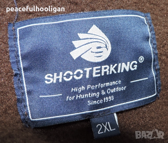 Shooterking Full Zip - мъжко поларено горнище за лов размер XL /XXL , снимка 16 - Суичъри - 53571725