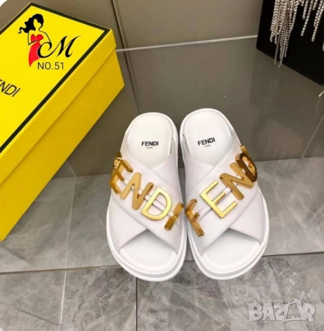 чехли fendi , снимка 3 - Чехли - 51459161