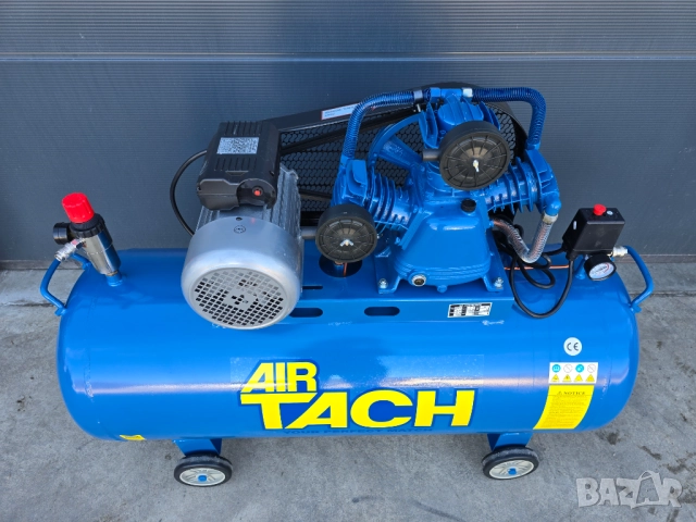 Компресор за въздух - 200 литра 3.0 kW, 4 hp 12 bar.480л/м, снимка 2 - Компресори - 28543154