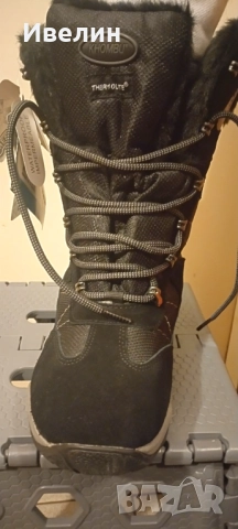 Зимни непромокаеми дамски ботушки Khombu Америка, снимка 4 - Дамски ботуши - 52998157