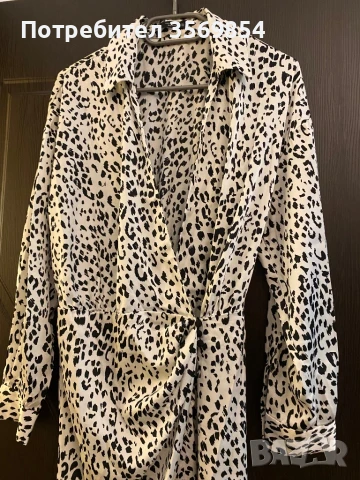 Сатенена рокля Zara, снимка 1