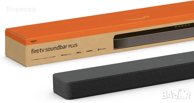САУНДБАР-Amazon Fire TV Soundbar Plus, снимка 3 - Плейъри, домашно кино, прожектори - 55753031