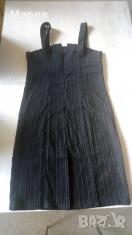Нов дамски сукман от черно рипсено кадифе, снимка 2 - Сукмани - 34717523