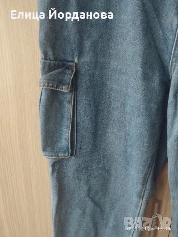 Големи дамски карго дънки, снимка 3 - Дънки - 52350710