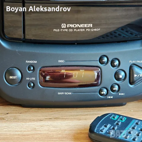 Ретро микро аудио система Pioneer X-QT3 с 25-дисков CD changer и реверсивна касета, снимка 4 - Аудиосистеми - 55753291