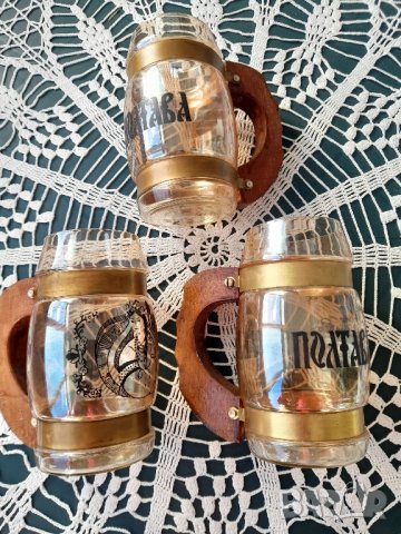 Ретро халби за Бира, снимка 13 - Антикварни и старинни предмети - 44450957