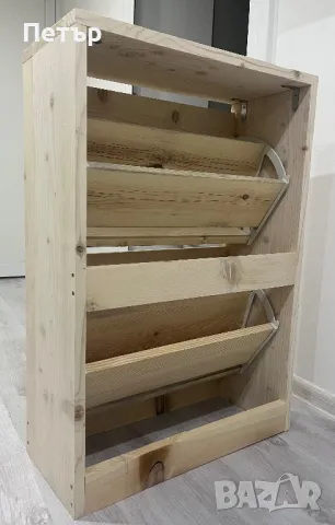 Шкаф за обувки с две врати, снимка 3 - Шкафове - 48736572