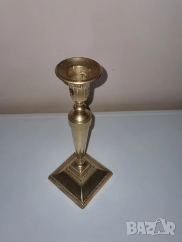 Месингов Свещник, снимка 3 - Декорация за дома - 50919348