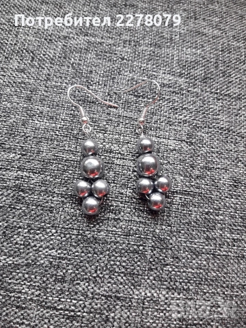 Обеци от полускъпоценни камъни - ръчна изработка, снимка 9 - Обеци - 44764262