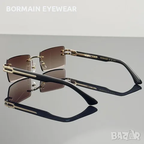 Слънчеви очила Bormain Monaco Royale нови, UV400, синьо и зелено, снимка 14 - Слънчеви и диоптрични очила - 56211002