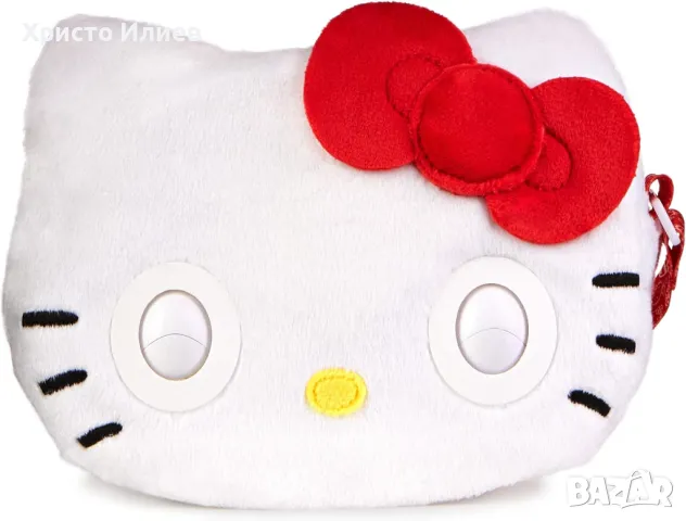 Интерактивна Детска чанта Purse Pets Hello Kitty Хелоу Кити с мигащи очи и звуци, снимка 3 - Други - 48630296