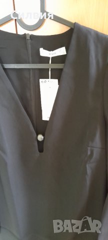 Черна рокля нова, снимка 4 - Рокли - 40651408