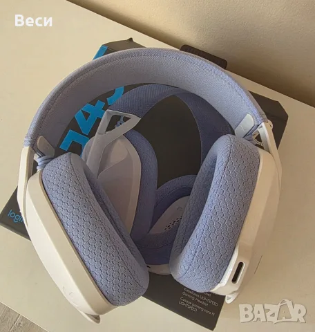 Безжични слушалки Logitech G435 LIGHTSPEED, снимка 2 - Bluetooth слушалки - 55967516