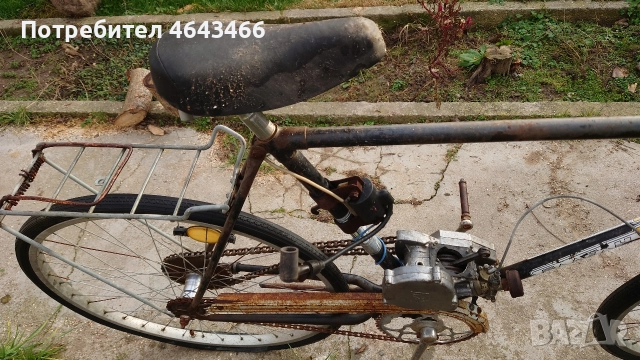 БАЛКАН с мотор 50 кубика за реставрация , снимка 2 - Мотоциклети и мототехника - 52911529